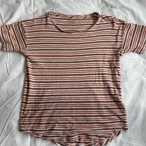 MADEWELL tee shirt, size XS, color ORANGE